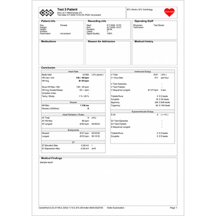 BTL CARDIOPOINT-HOLTER H600